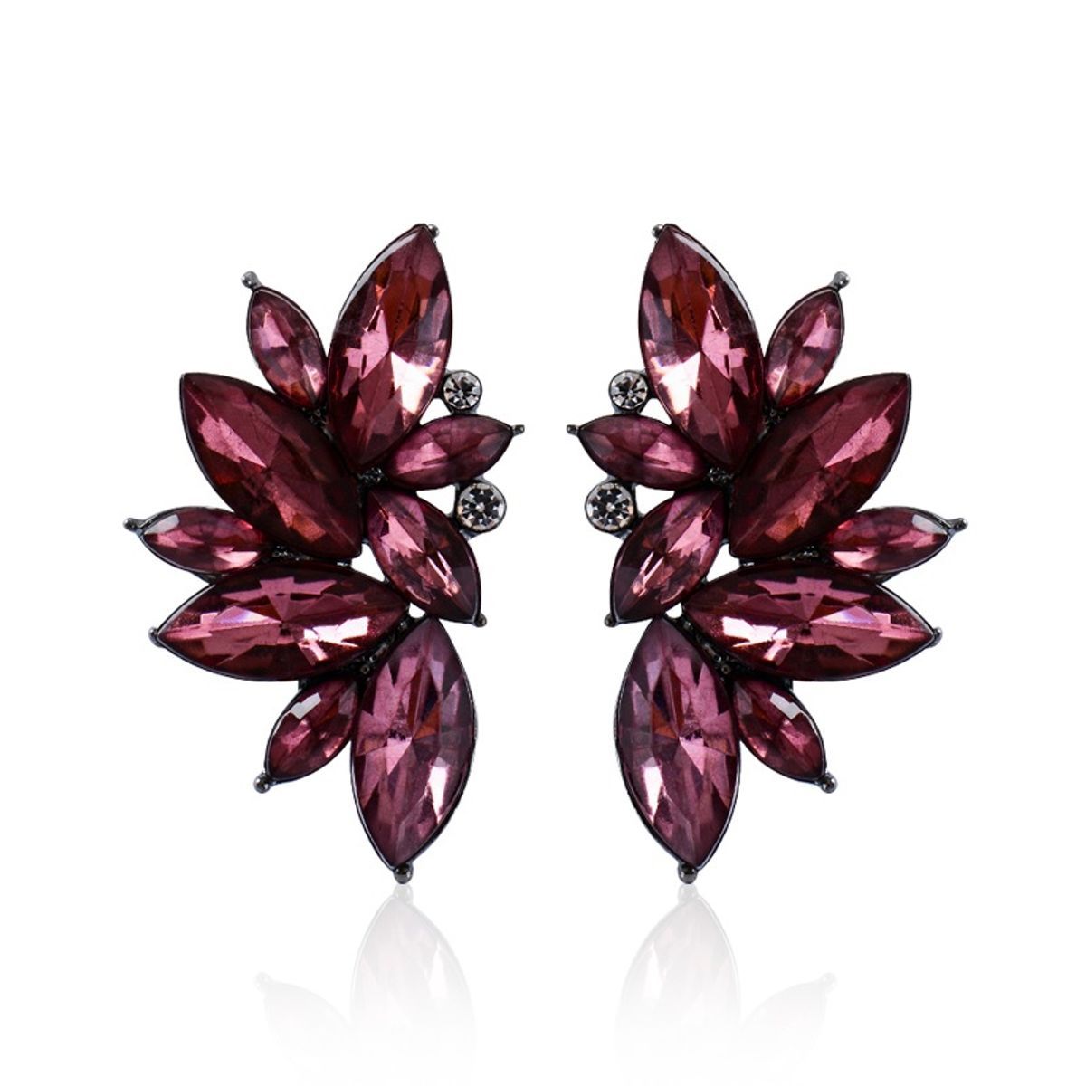 Pink & Brown Dangle Earrings – Good Girls Studio