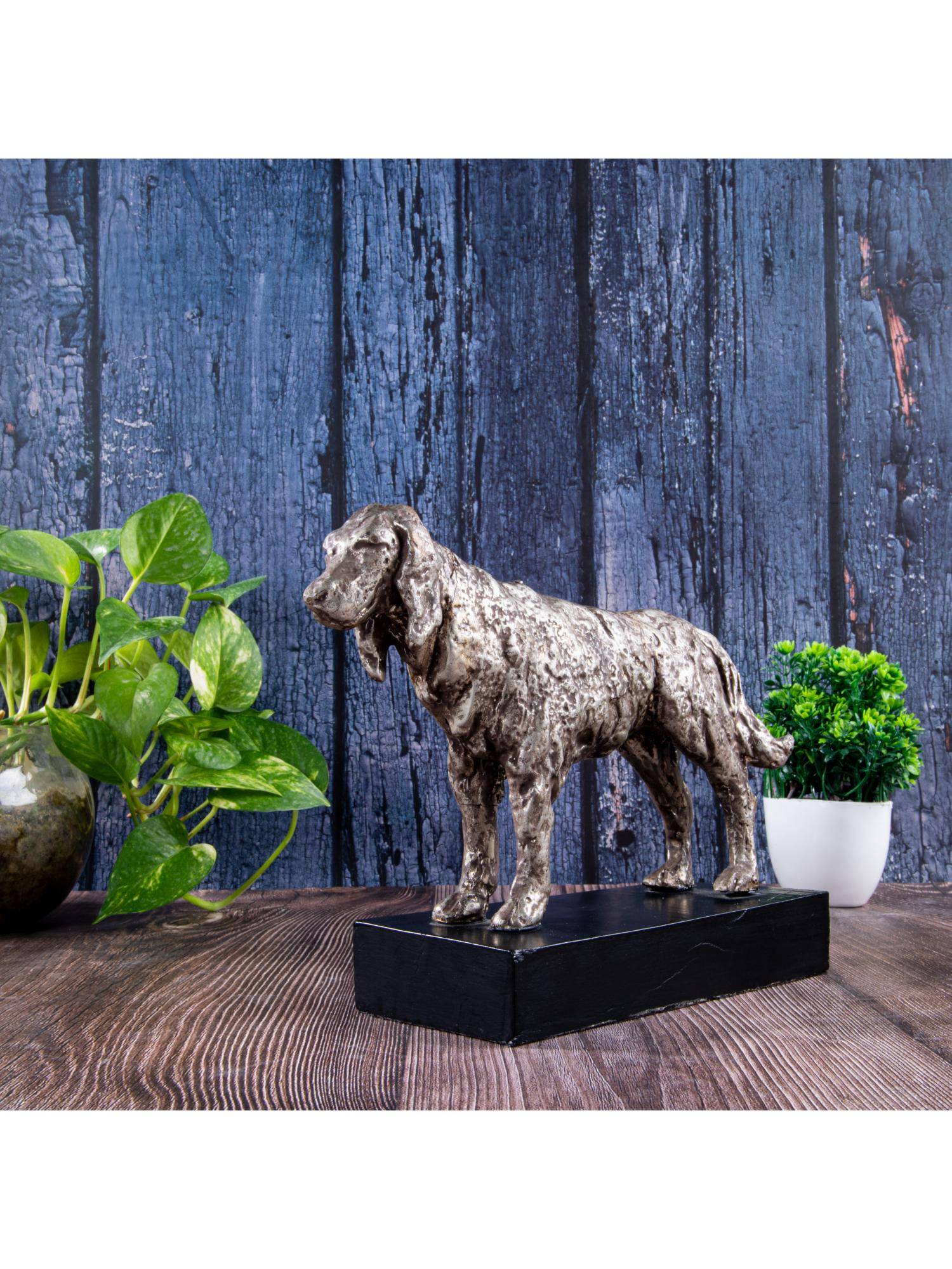 Gibox Decorative Dog Showpiece Modern Home