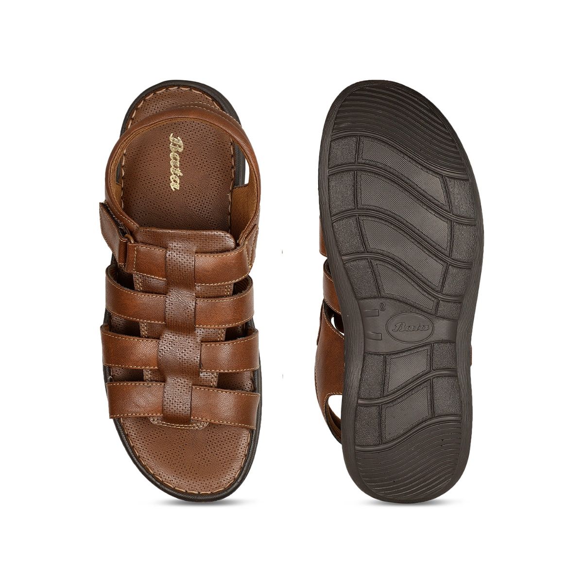 Bata men's discount sandals online shopping