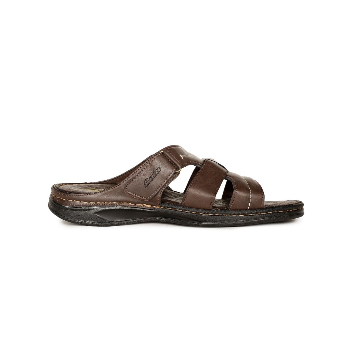 Buy Bata Men's Brown Back Strap Sandals for Men at Best Price @ Tata CLiQ