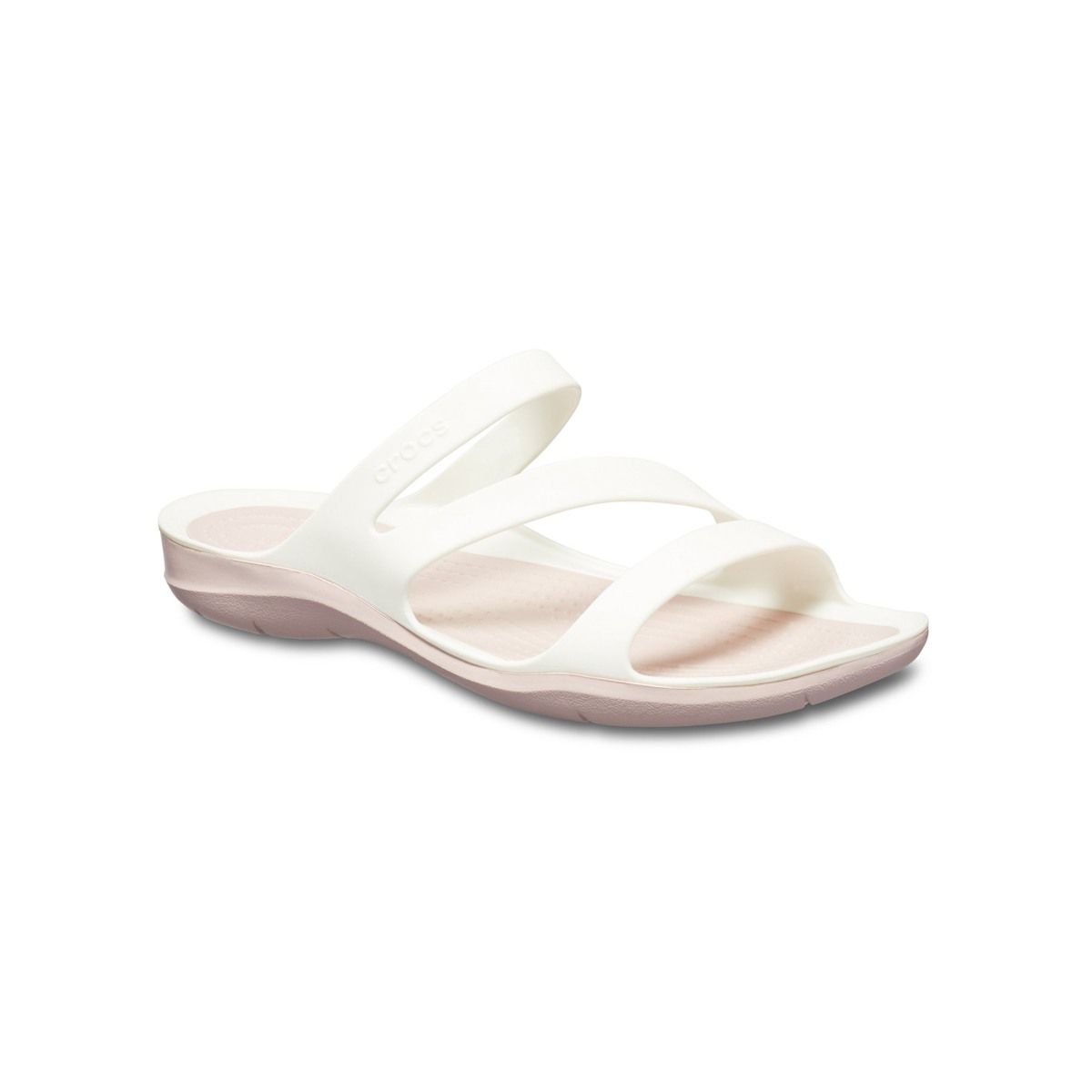 Crocs Kids Classic Embellished Sandal T White Croslite - Awesome Shoes