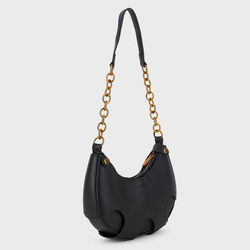 Buy IYKYK by Nykaa Fashion Black Cut Out Design Moon Shaped 