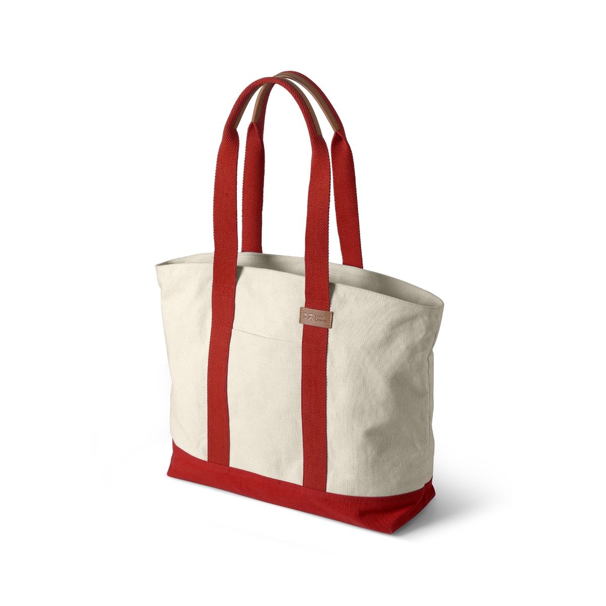Buy DailyObjects IvoryCrimson Red Field Tote Bag Online