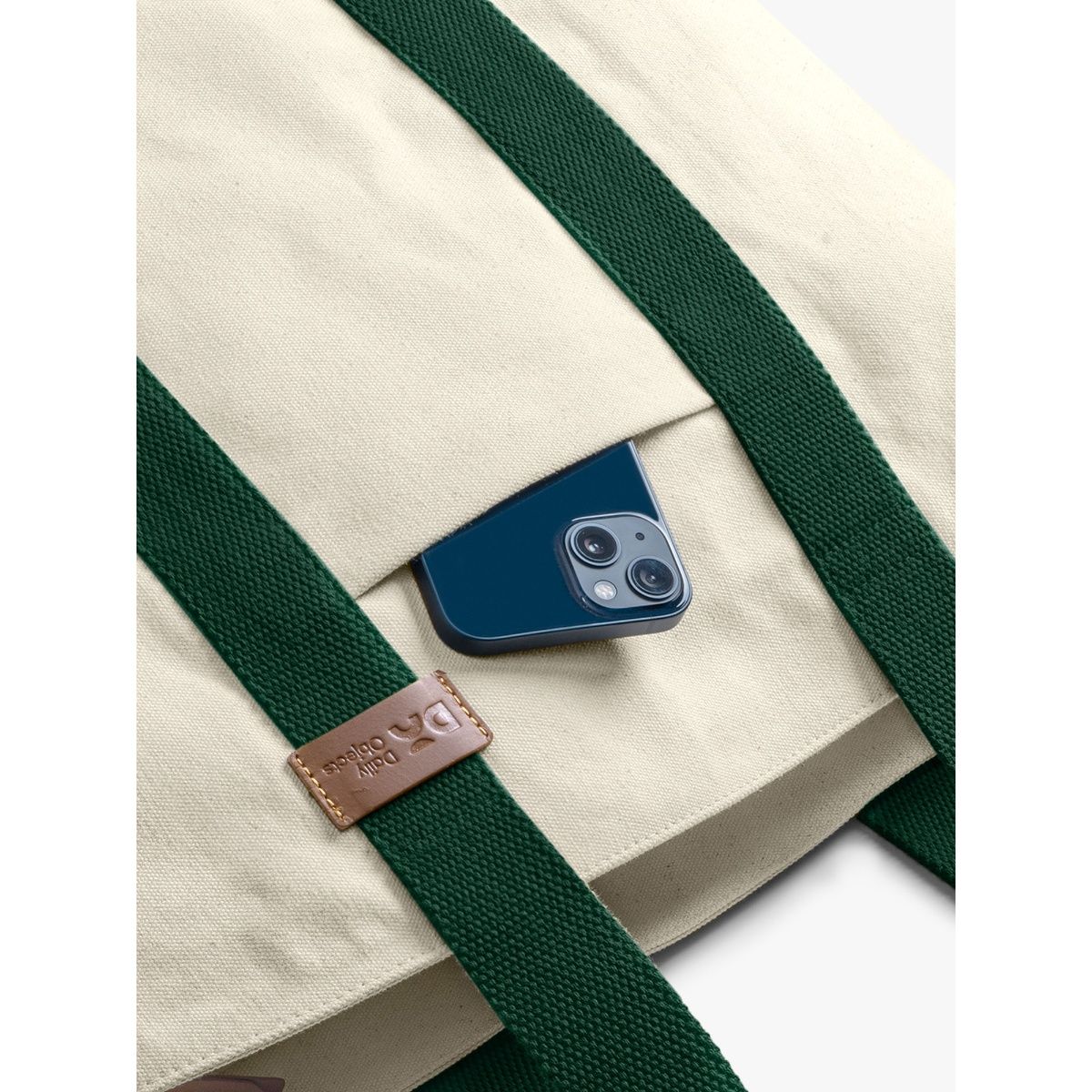 Buy DailyObjects IvoryForest Green Field Tote Bag Online