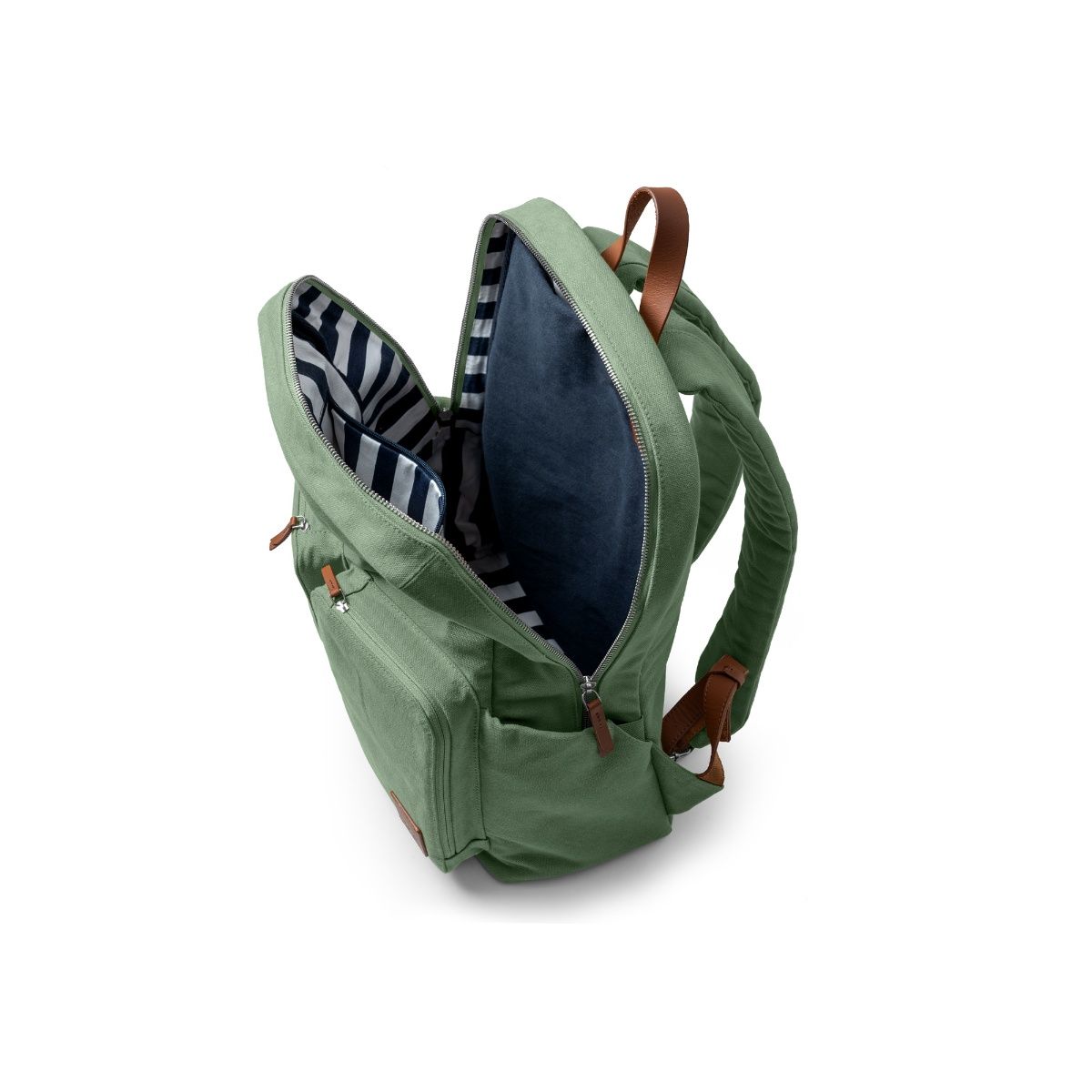 Buy DailyObjects Mint Green Field Backpack Online