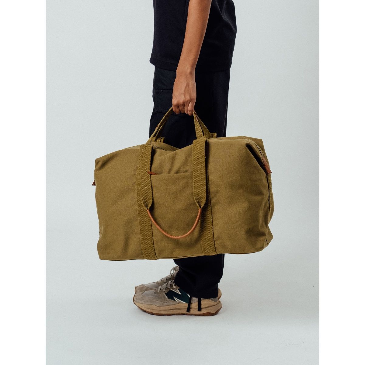 Buy DailyObjects Olive Green Field Duffle Bag Online