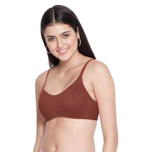 Buy SHYAWAY Women's Maroon Underwired Padded Comfortable Bra with