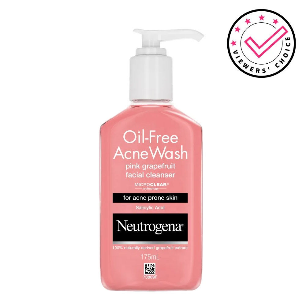Neutrogena Oil Free Acne Grapefruit Facial Cleanser