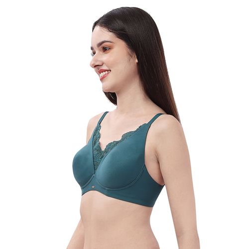 Buy SOIE Non Padded Non Wired Convertible to Racerback Lace Bra-Storm Online