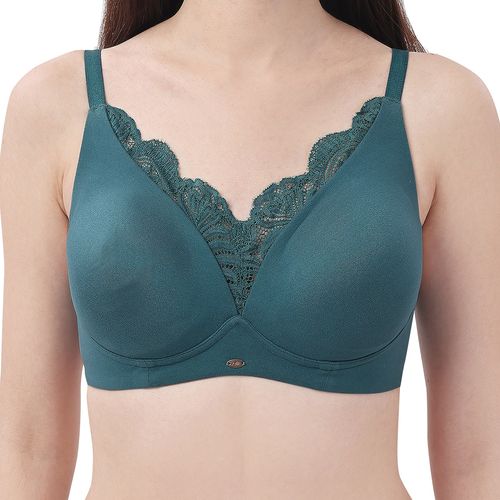 Buy SOIE Non Padded Non Wired Convertible to Racerback Lace Bra-Storm Online