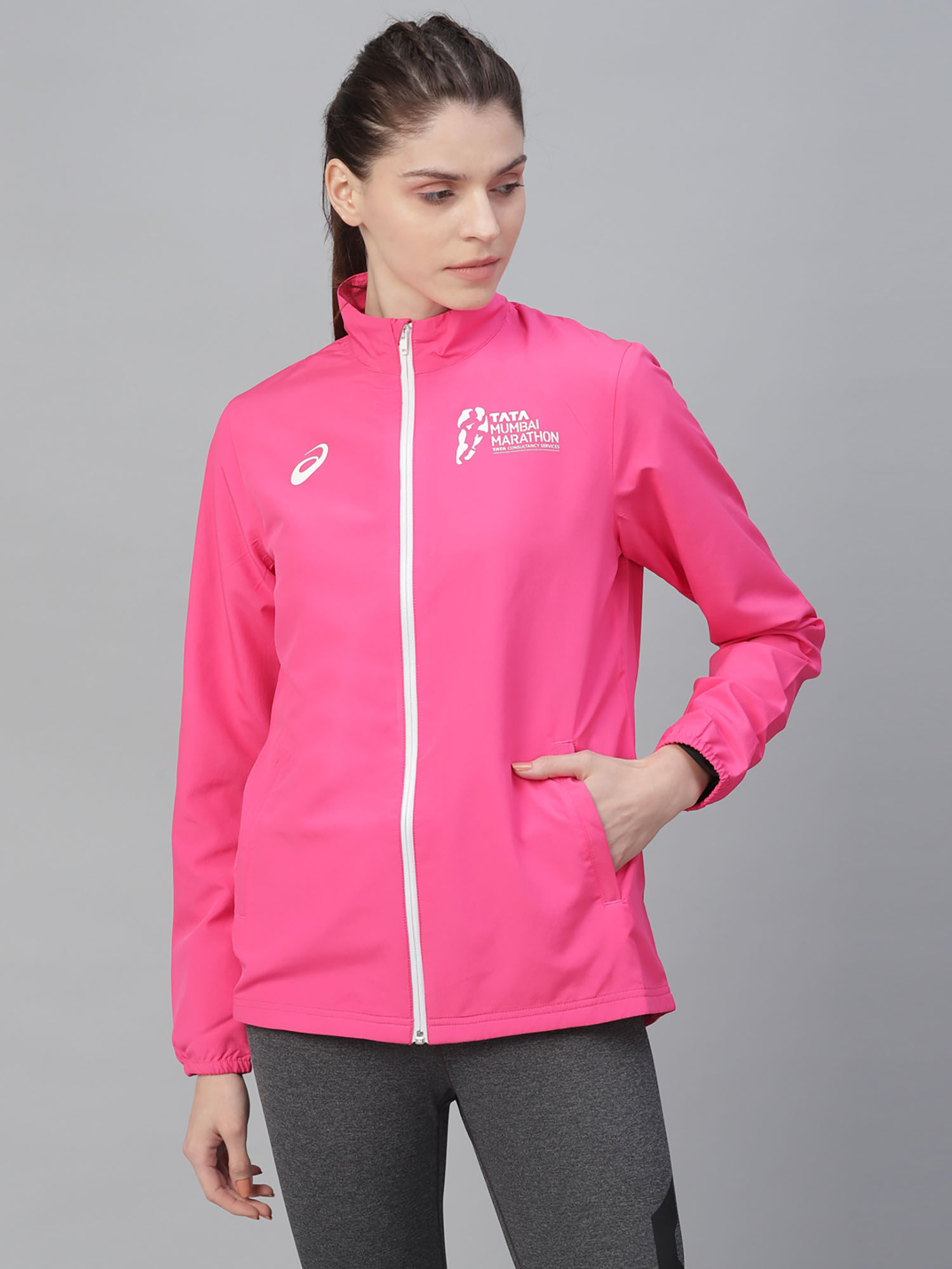 asics XAT171 トレーニングジャケット 、長ズボンL ピンク Buy Asics Jacket Jacket - Pink Online