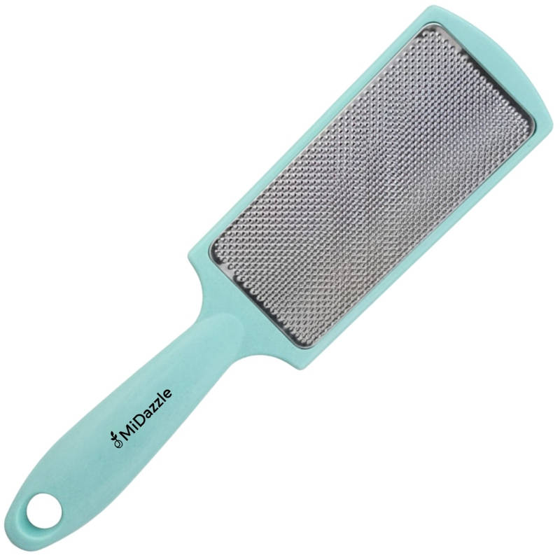 Midazzle Pro 2 in 1 Foot Scrubber - Callus Remover & Pedicure Tool for Wet & Dry Feet