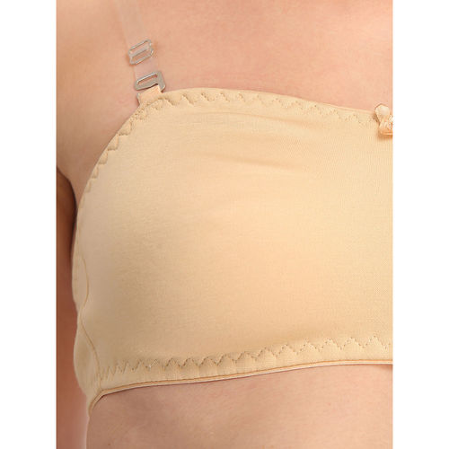 Buy Clovia Cotton Non Padded Wirefree Tube Bra With Detachable