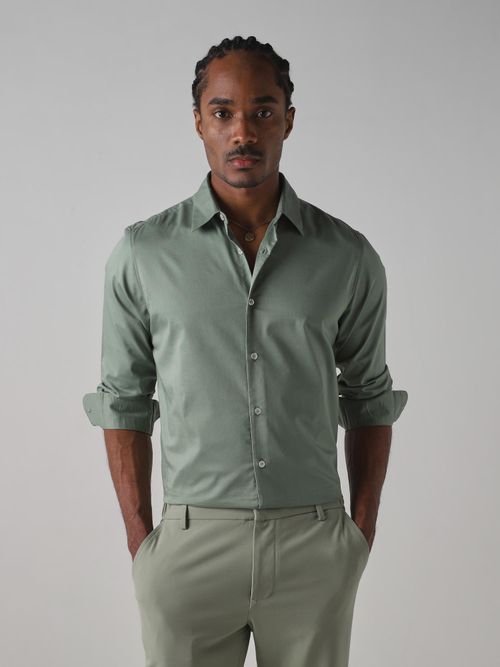 Buy Mufti Light Sage Green Solid Men Shirt Online Buy Mufti Light Sage Green Solid Men Shirt Online