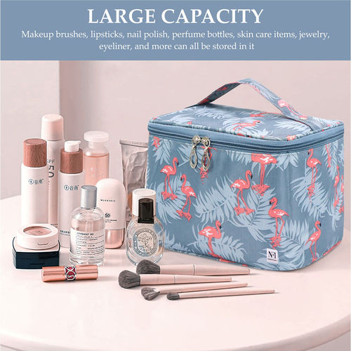 Buy NFI Essentials Printed Travel Organizer Bag Makeup Pouch for