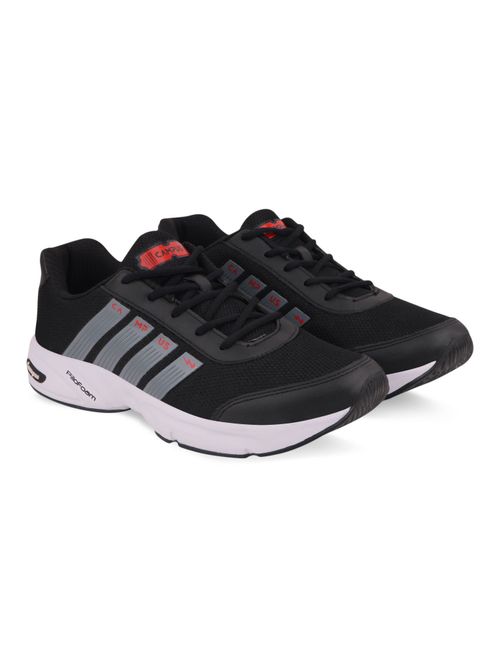 Buy Campus Bull Pro Black Mens Running Shoes Online