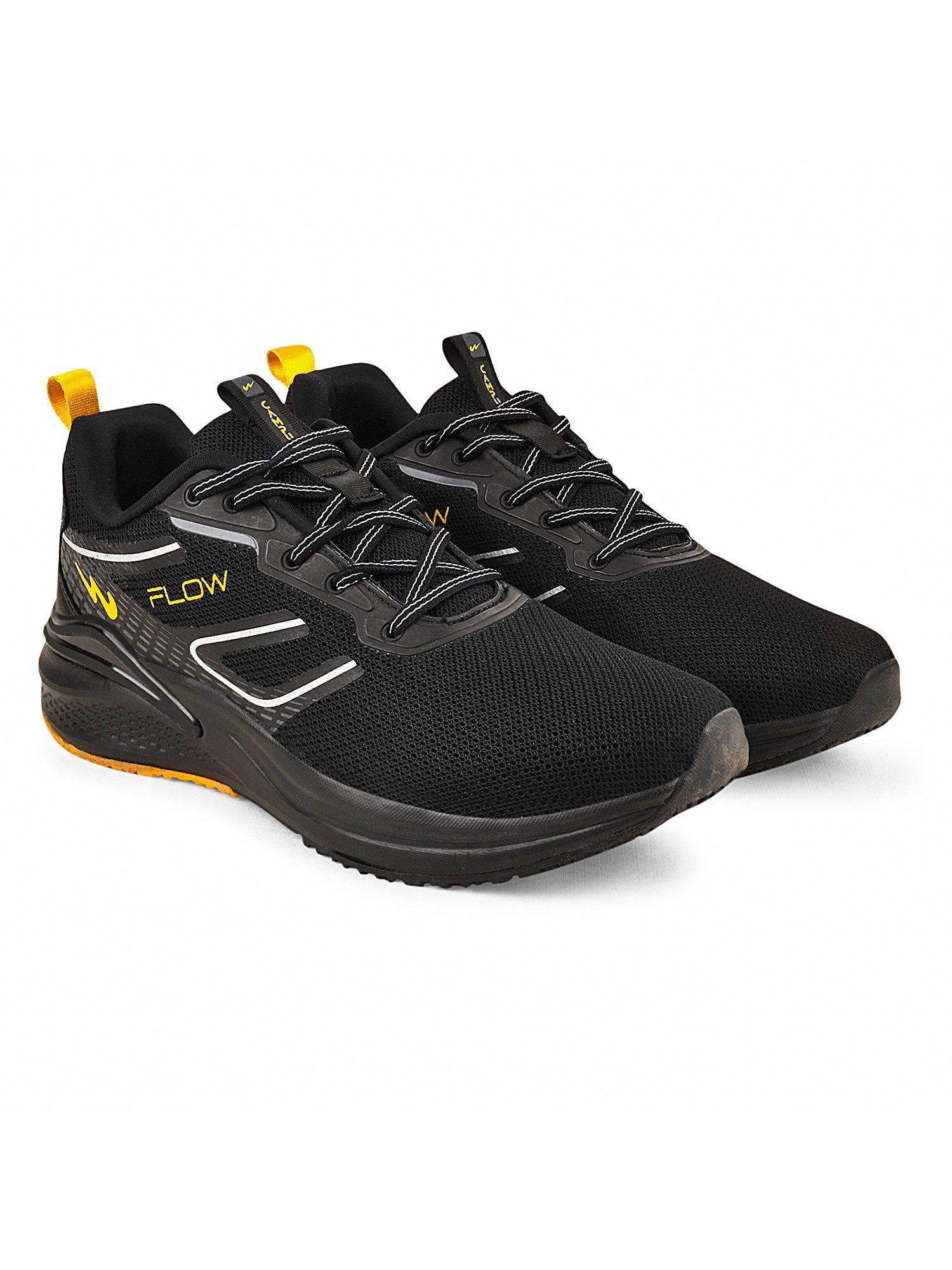 Buy Campus Flow Pro Black Men Running Shoes Online