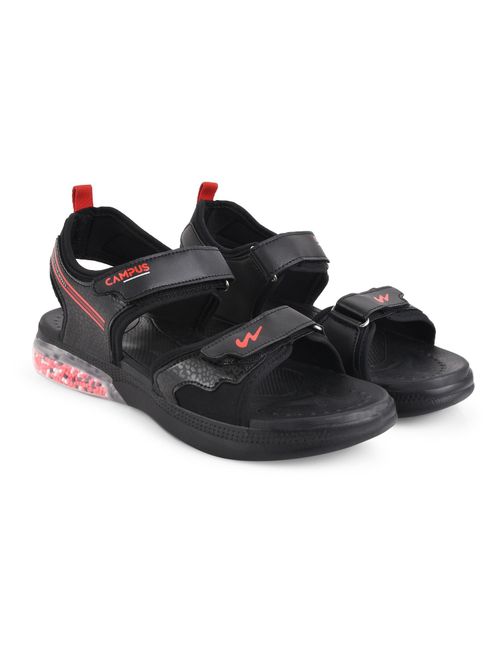 Buy Campus GC-22118 Black Men Sandals Online