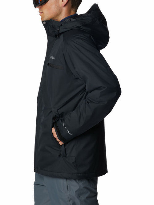 Columbia Mens Black Omni-Heat Reflective Valley Point Jacket