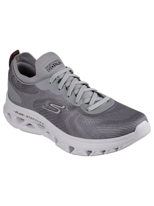 SKECHERS Go Run Glide-step Flex-radar Grey Running Shoes