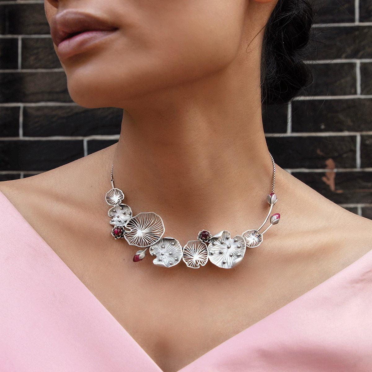 Buy SHAYA BY CARATLANE Walk Me Home Pendant Necklace In 925 Silver