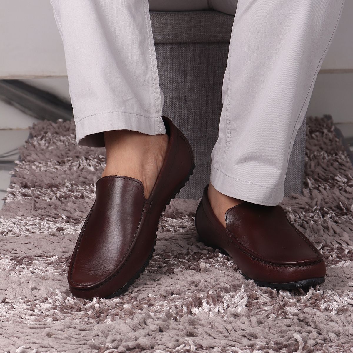 red chief lace up shoes