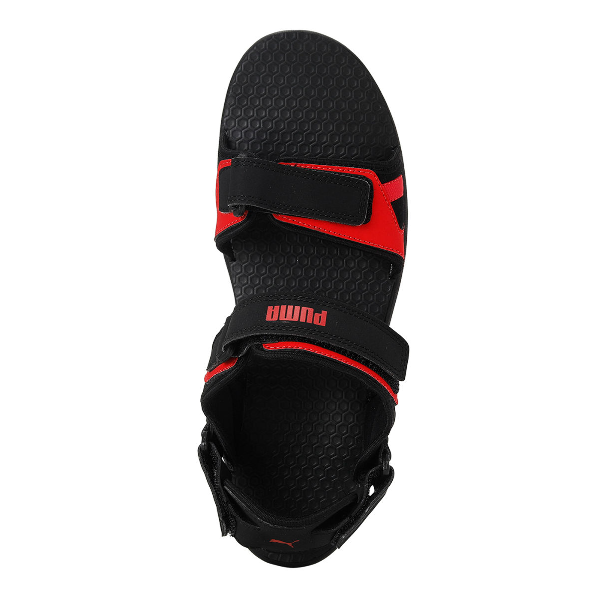 Red discount puma sandals