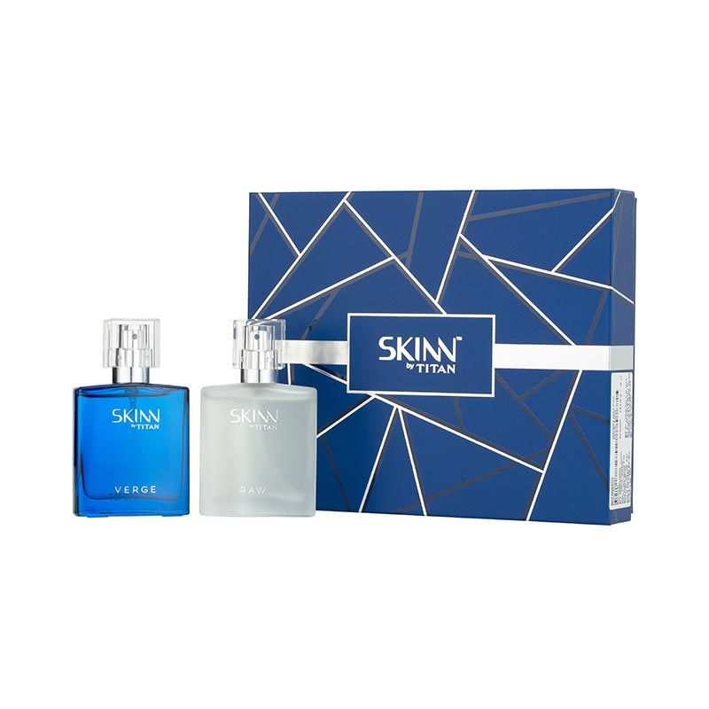 Skinn By Titan Raw and Verge Nos Perfumes For Men EDP