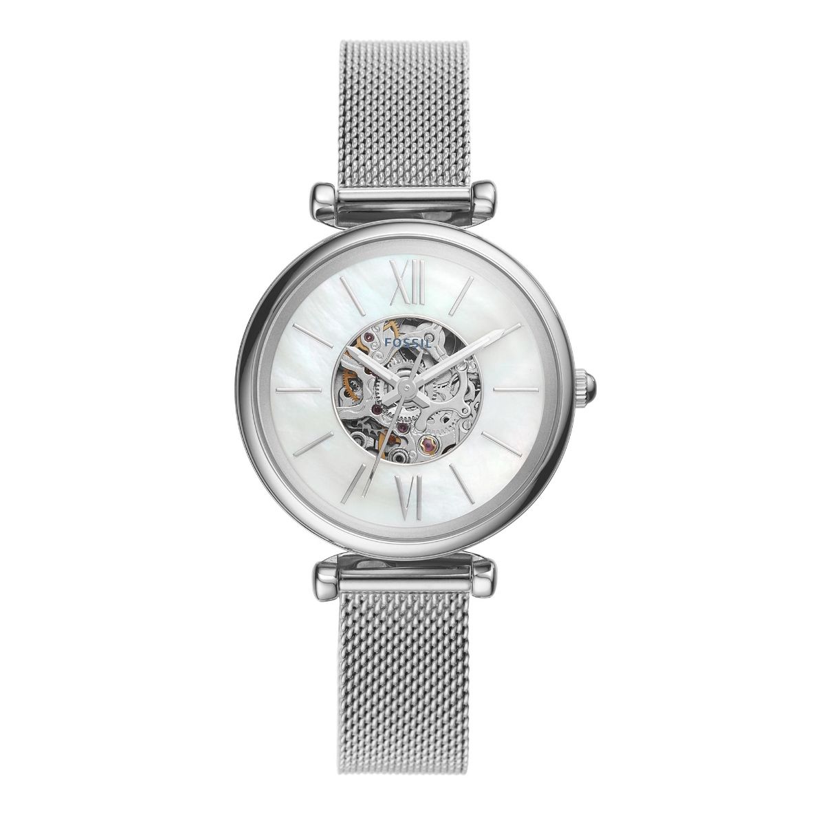 Fossil Carlie Mini Me Silver Watch Me3189 For Women: Buy Fossil