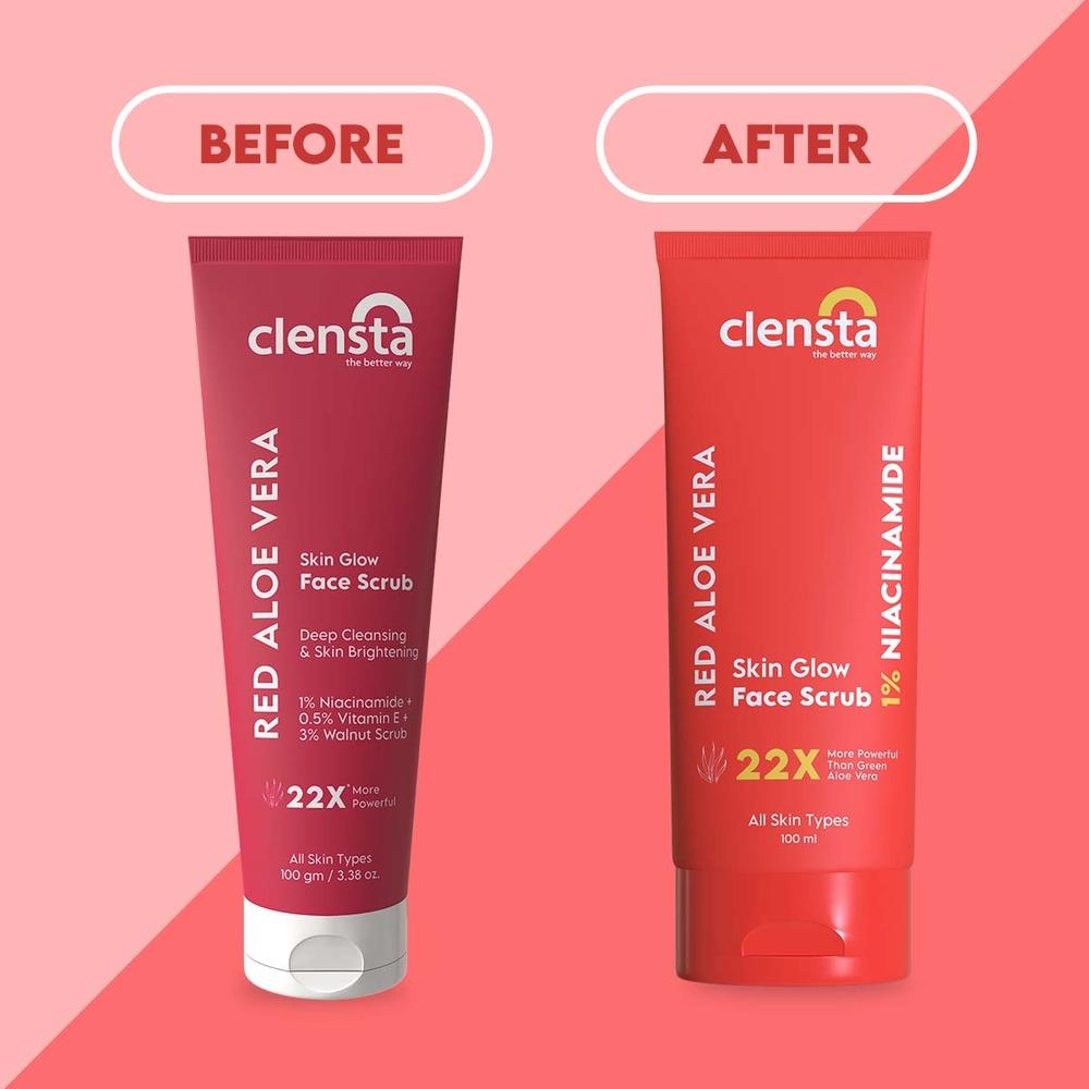 Buy Clensta Skin Glow Daily Use Face Scrub With 1 Niacinamide For