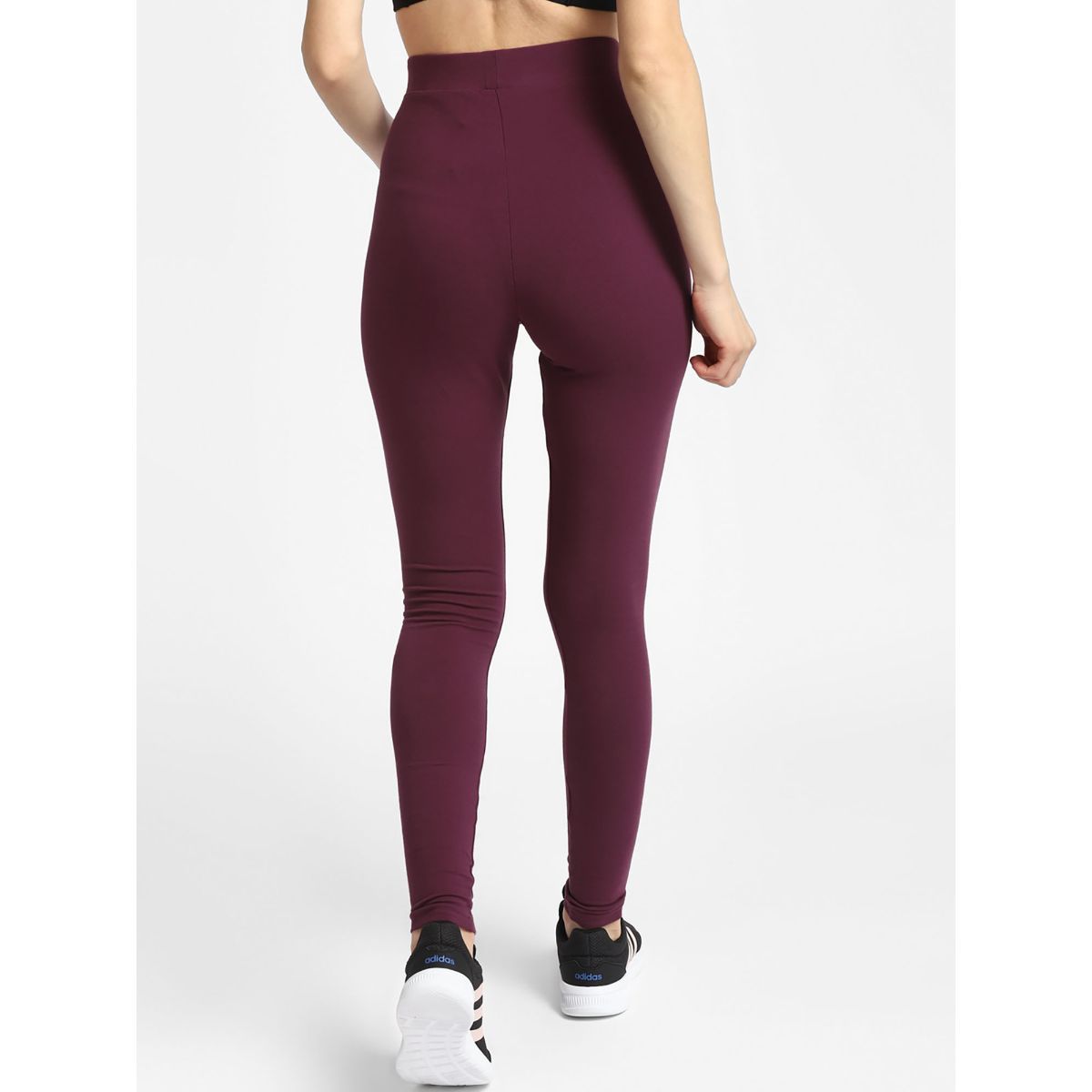 Adidas best sale maroon tights