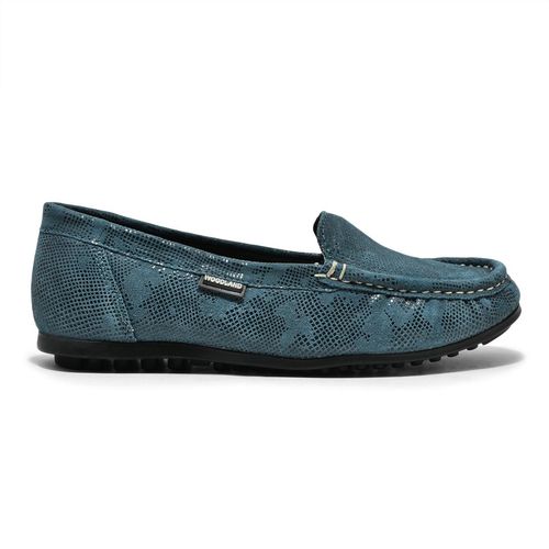 Buy WOODLAND Women's Turquoise Loafers Online