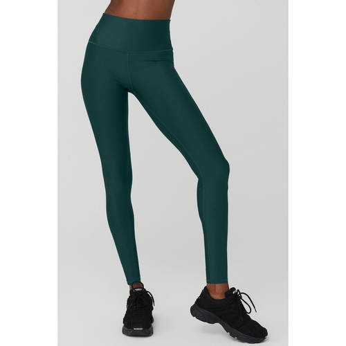 Buy alo High Waist Airlift Leggings Midnight Green Online