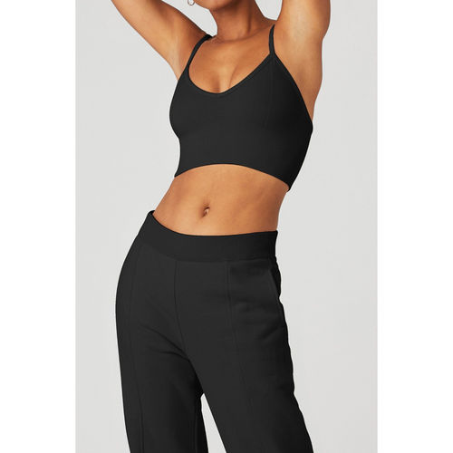 alo Seamless Delight Bralette Black (M) (M)