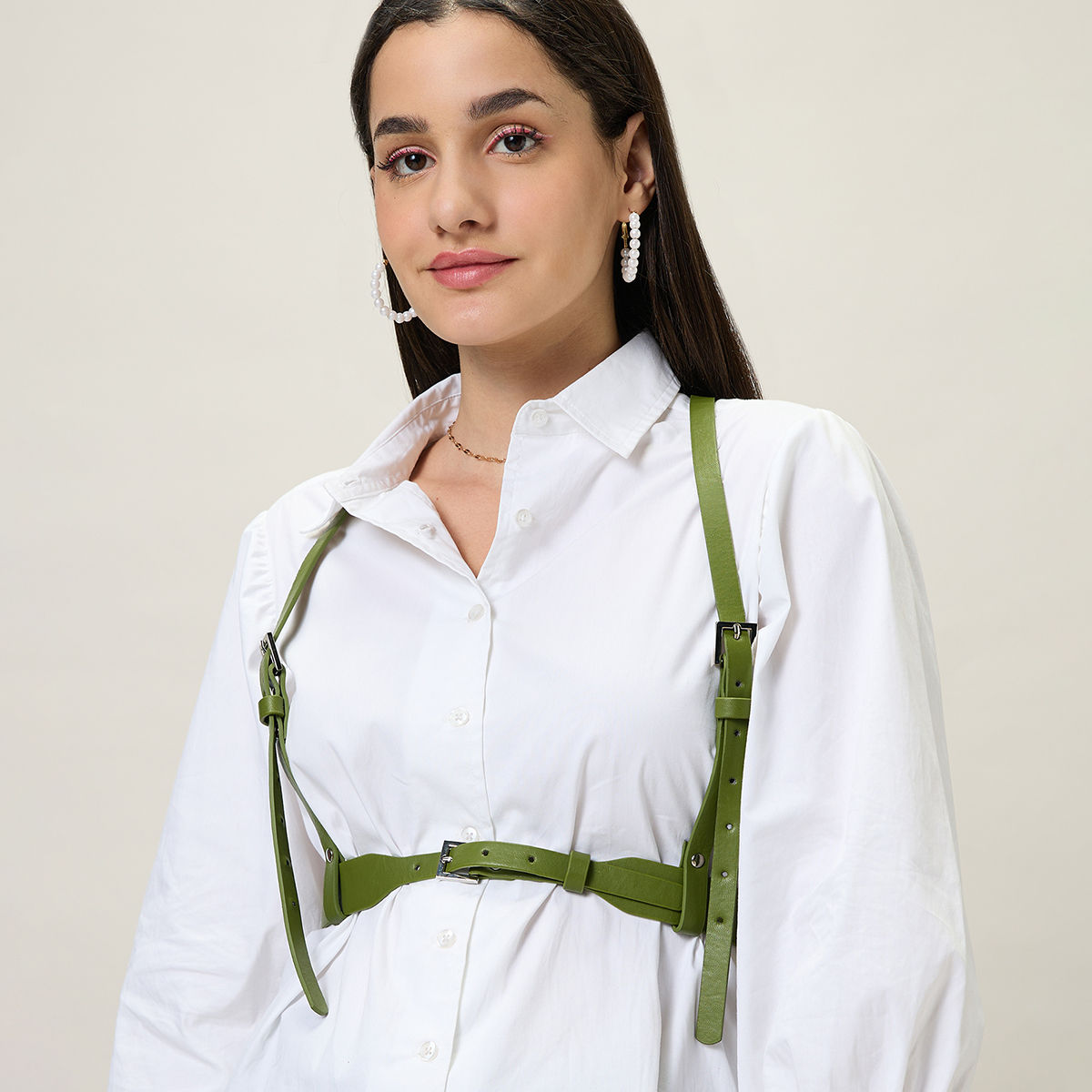 Green suspender clearance belt