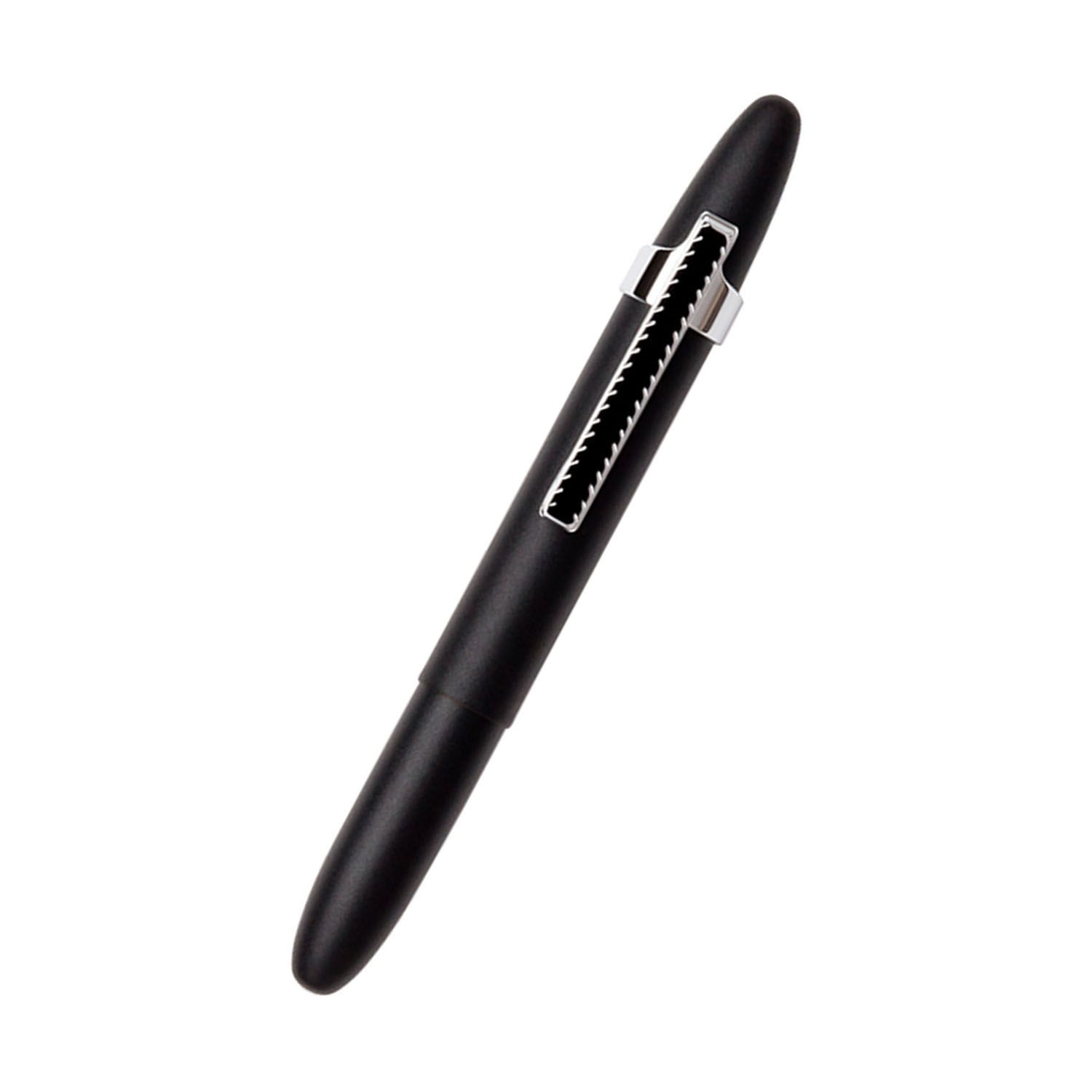 Fisher Space 400BC-CL Bullet Ballpoint pen with Chrome clip - Matte Black & Chrome