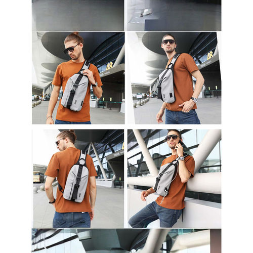 Buy The Clownfish Anti Theft Crossbody Sling Bag with USB Charging