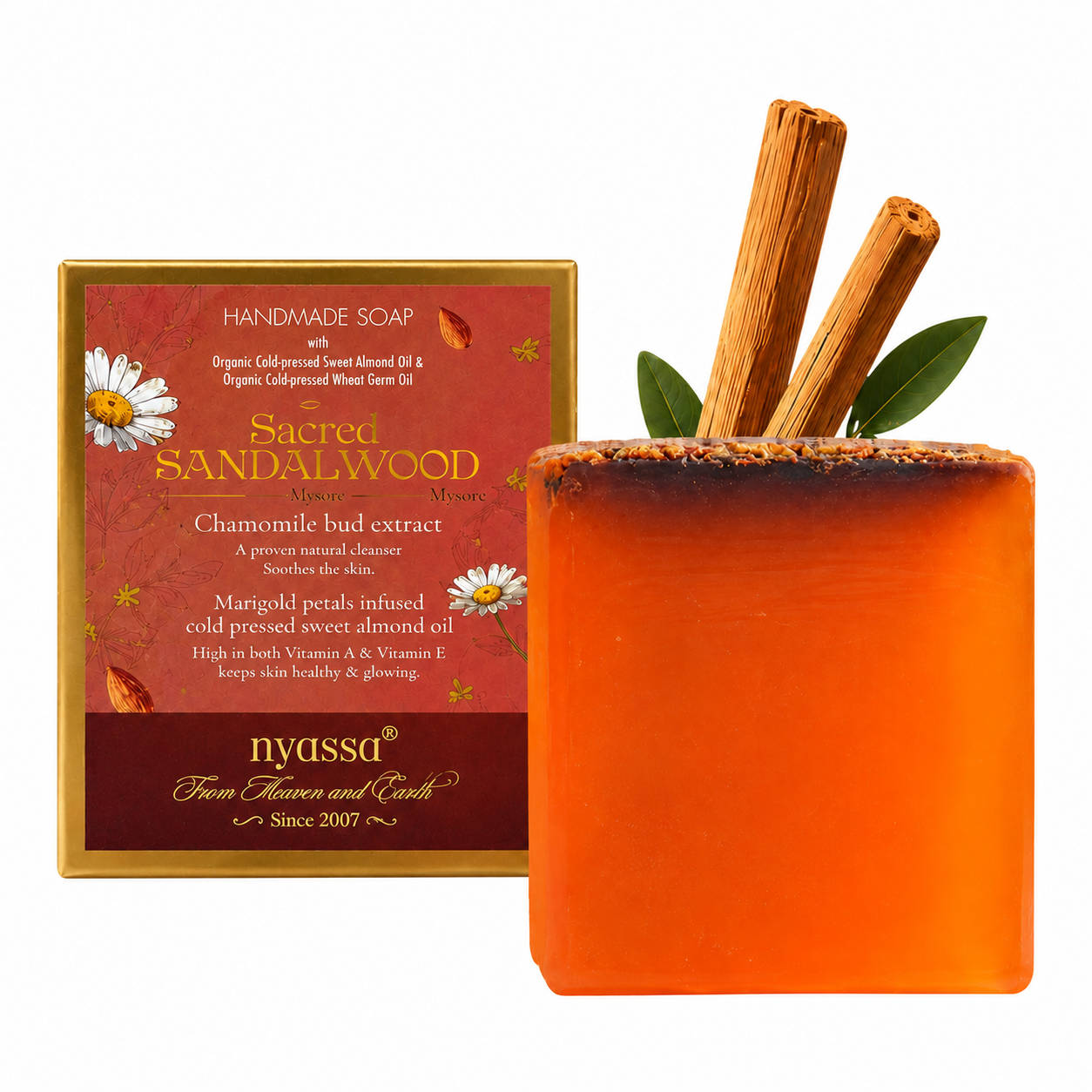 Nyassa Sacred Sandalwood Handmade Soap