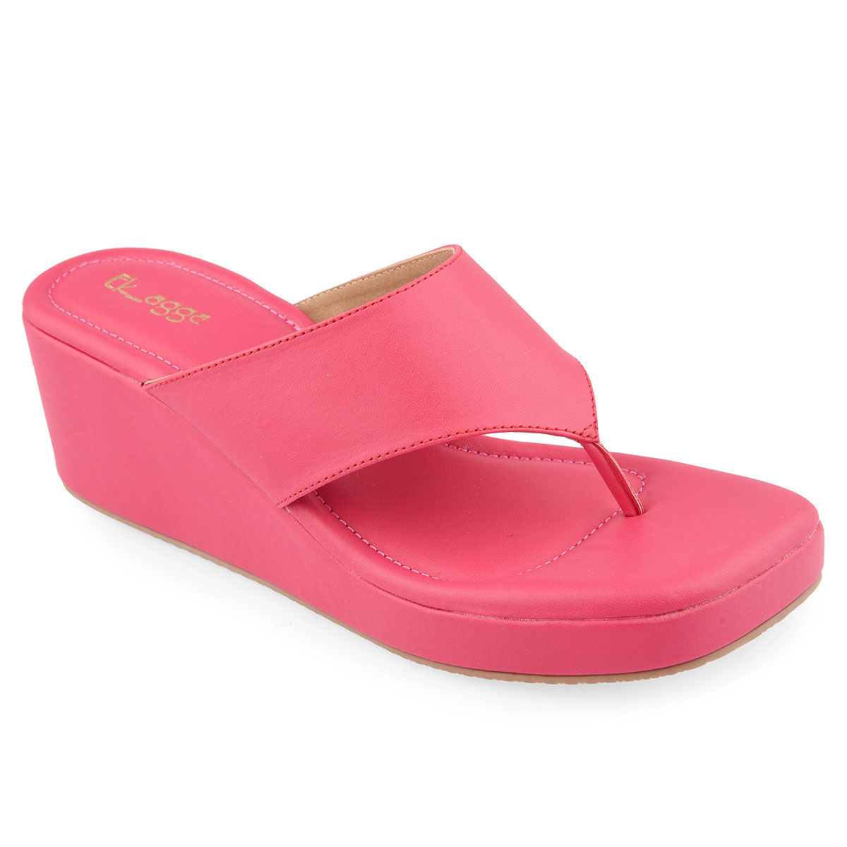 Pink wedge flip flops new arrivals