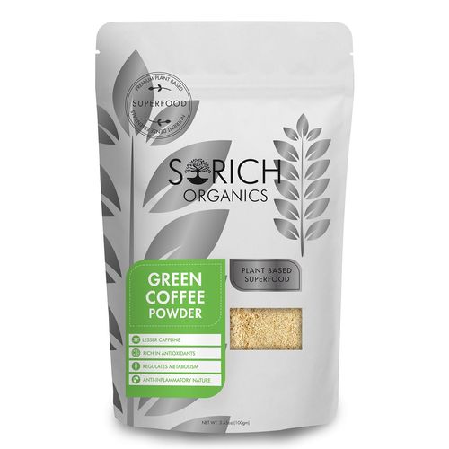 Sorich Organics Green Coffee Beans Powder for Weight Loss ...