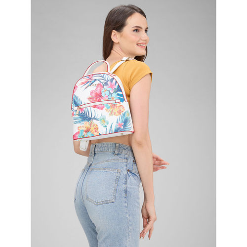 Buy Caprese Renee Fashion Backpack White (M) Online