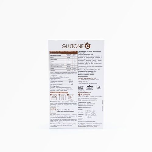 number 1 glutathione in the world Setria glutathione 500 mg main image 0