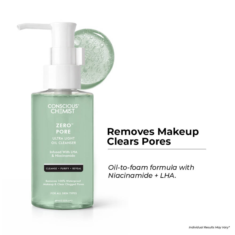 Conscious Chemist Zero Pore Ultra Light Oil Cleanser