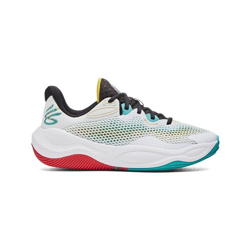 Under Armour Unisex White Curry Splash 24 Ap Running Shoes (US 8)