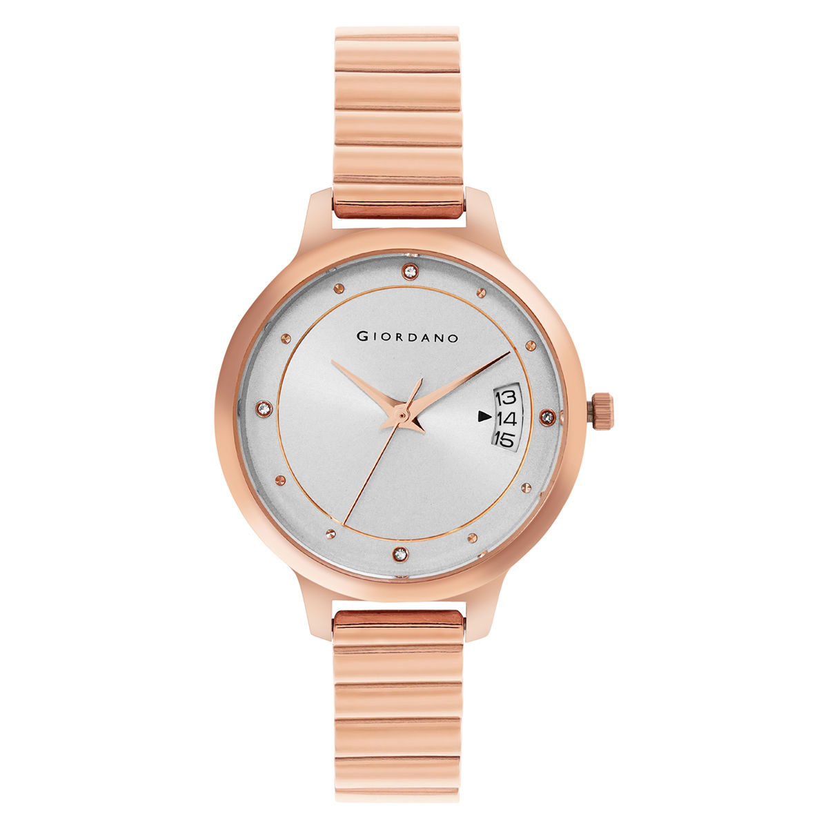 Giordano analog silver dial hotsell women's watch