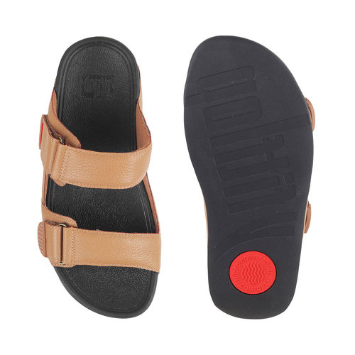 Buy Fitflop Beige Synthetic Mens Sandals Online