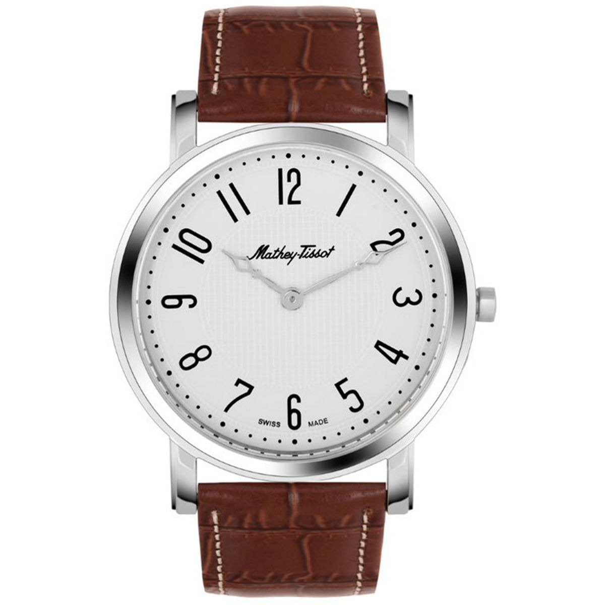 Mathey-Tissot White Dial Analog Watch For Men (HB611251SAG)
