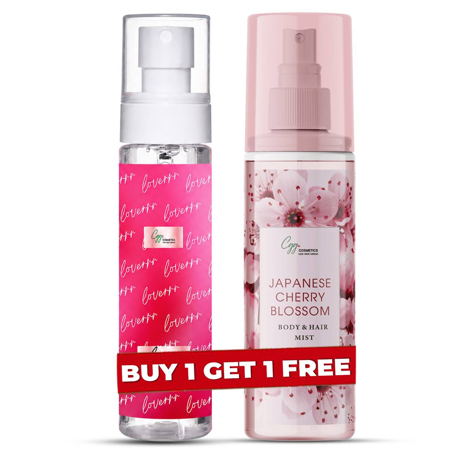 CGG Japanese Cherry Blossom & Lover Body Mist B1G1 Vegan Fragrance
