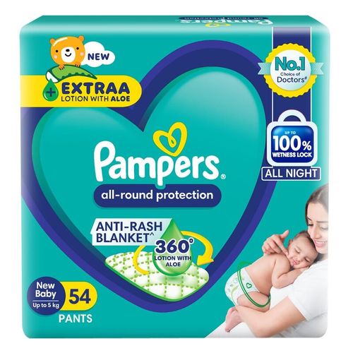 Buy Pampers New Diapers Pants, New Born Online