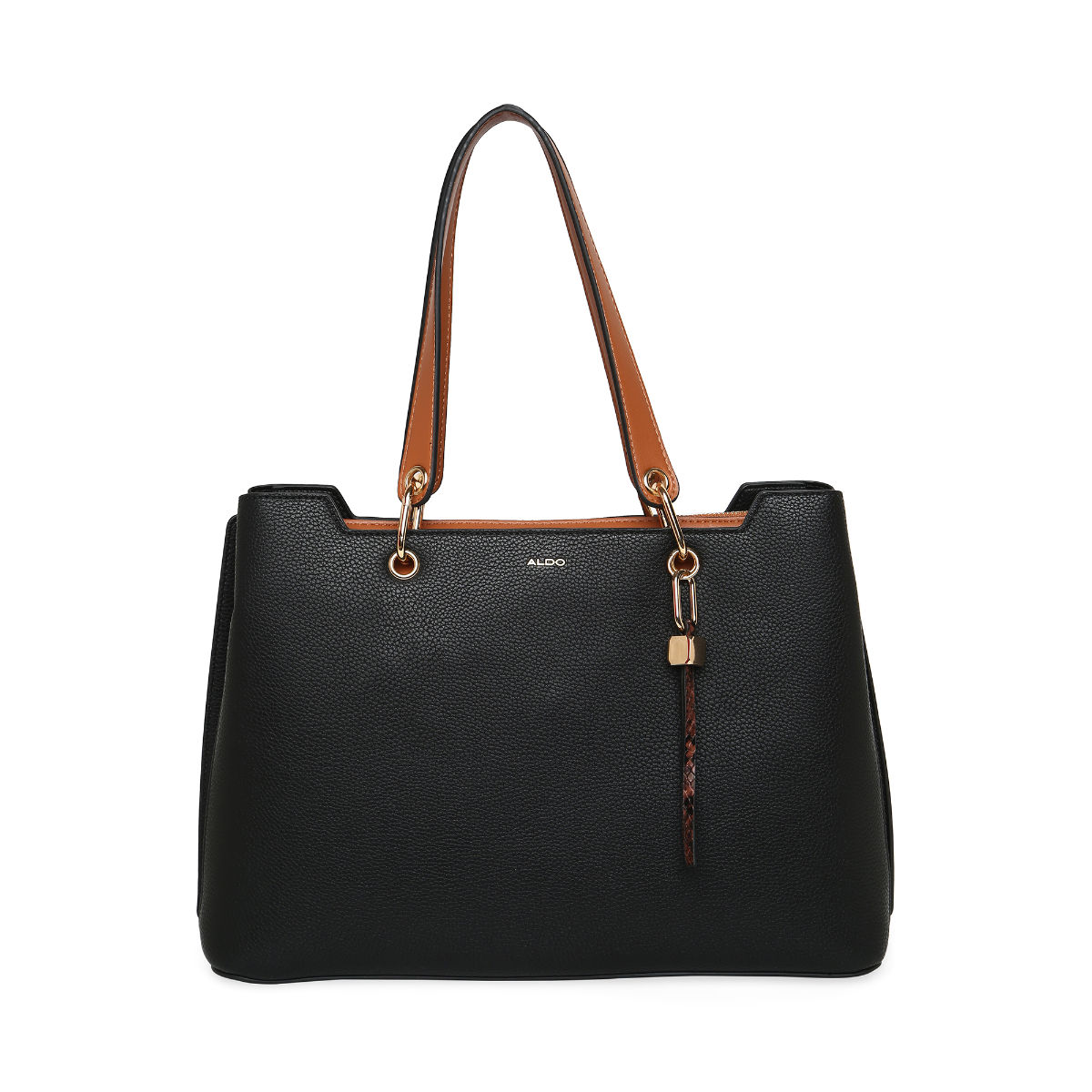 Buy Aldo Aquafynaax Black Solid Medium Handbag Online At Best Price @ Tata  CLiQ
